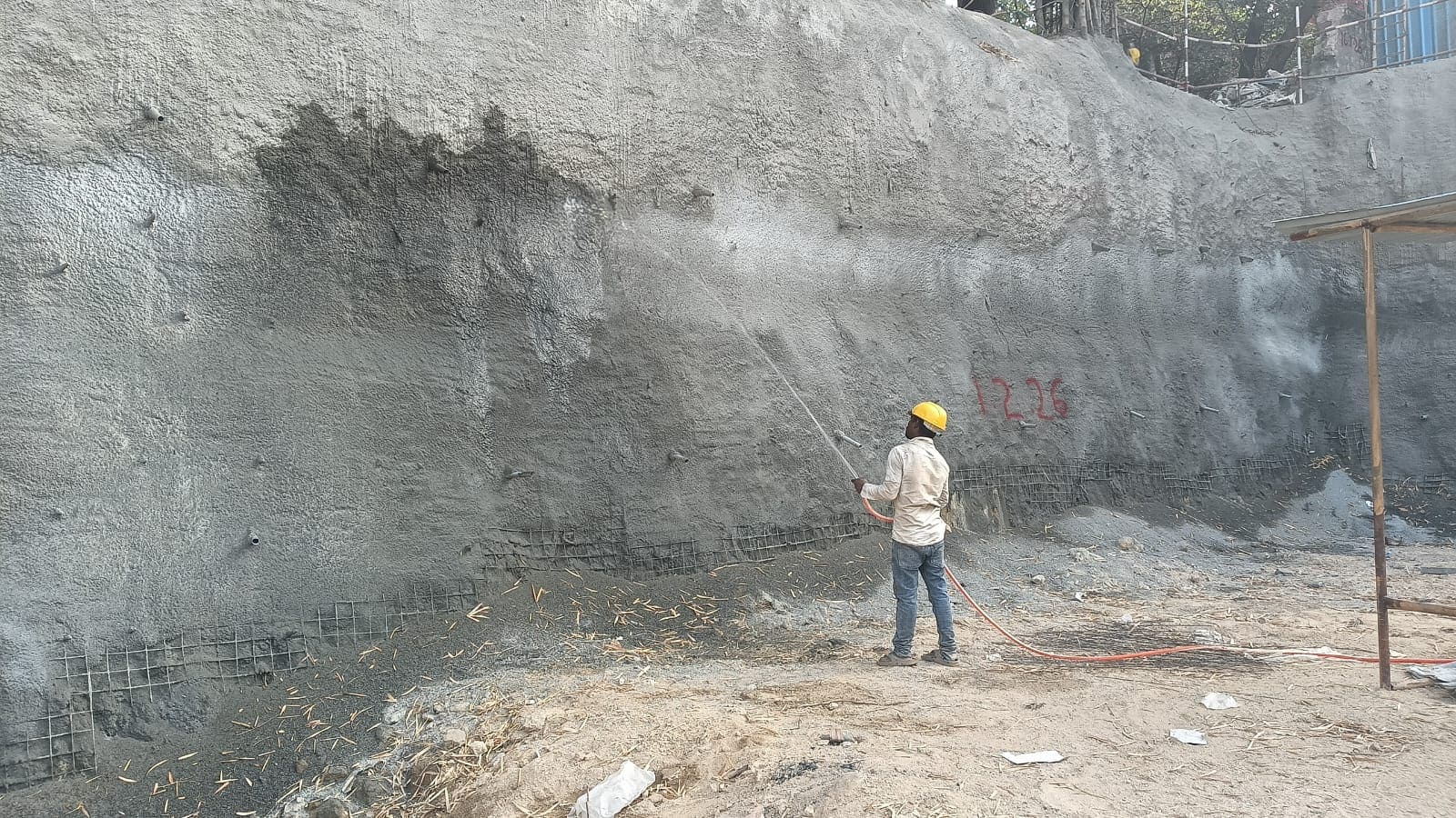 Slope Stabilization Work